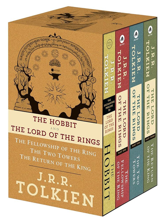J.R.R. Tolkien 4-Book Boxed Set: The Hobbit and The Lord of the Rings cover image