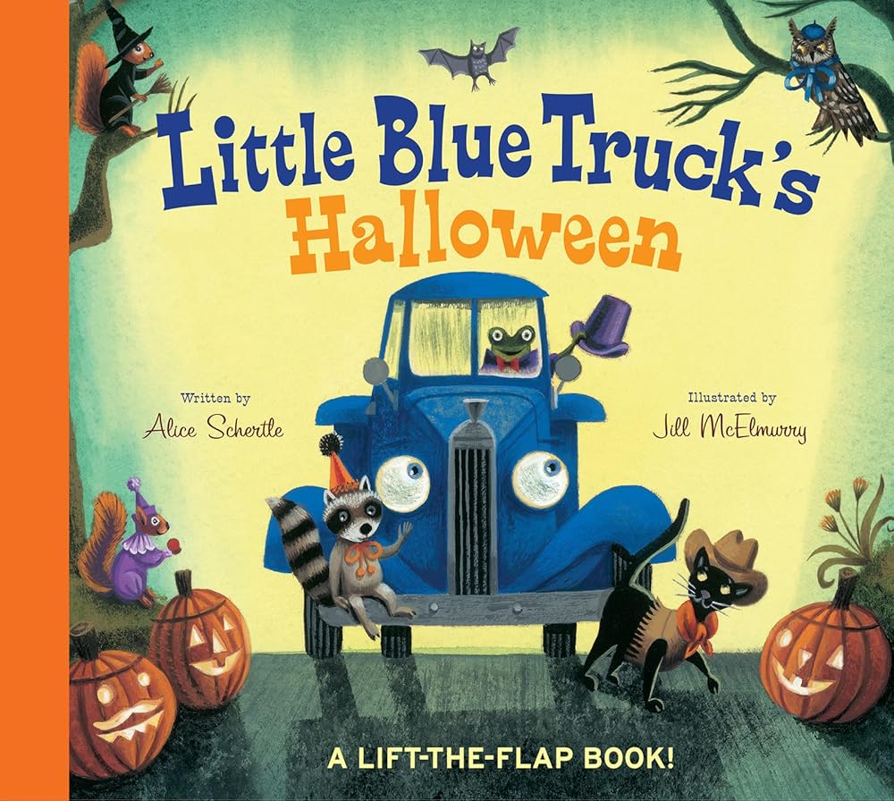 Little Blue Truck's Halloween: A Halloween Book for Kids cover image