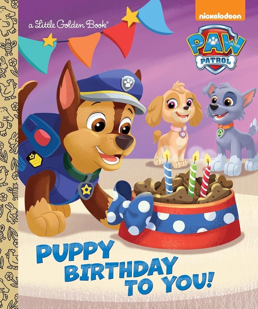 Puppy Birthday to You! (Paw Patrol) (Little Golden Book) cover image