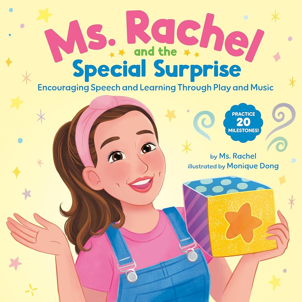 Ms. Rachel and the Special Surprise: Encouraging Speech and Learning Through Play and Music (Books by Ms. Rachel) cover image