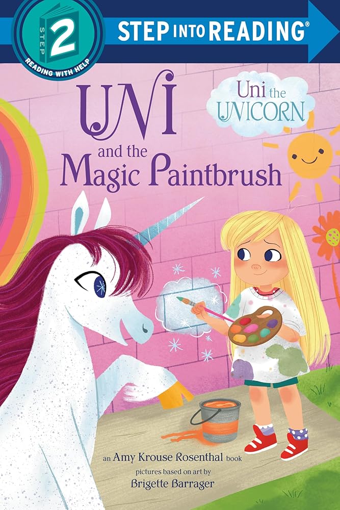 Uni and the Magic Paintbrush (Step into Reading) cover image