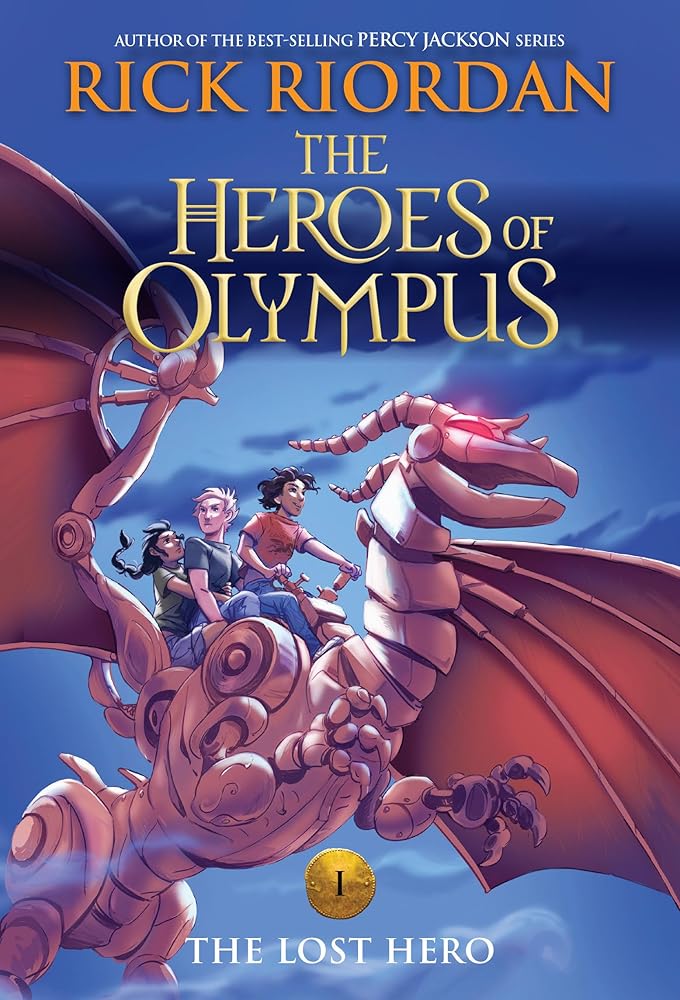The Heroes of Olympus, Book One: The Lost Hero - (new cover) cover image