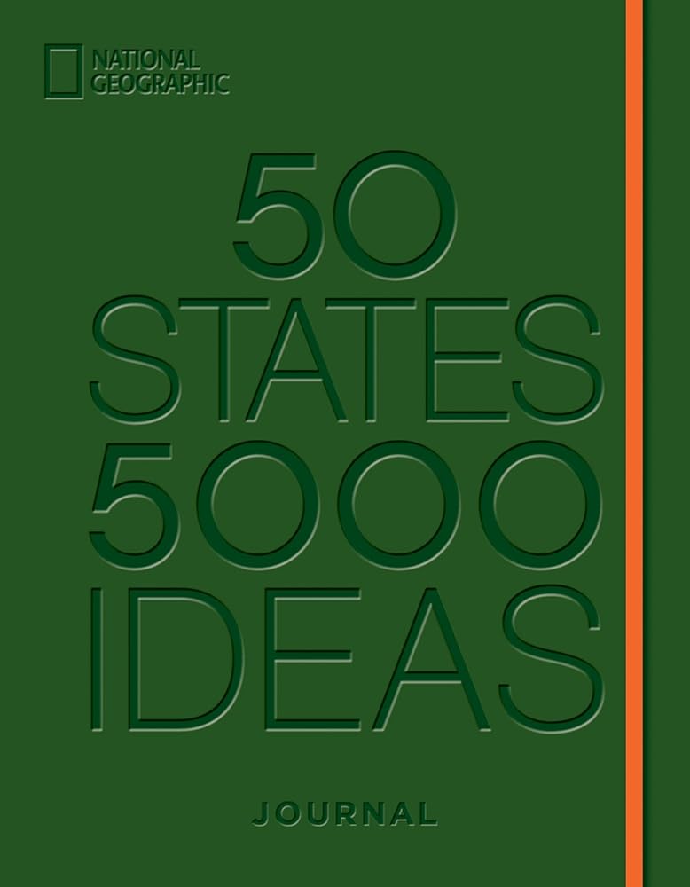 50 States, 5,000 Ideas Journal cover image