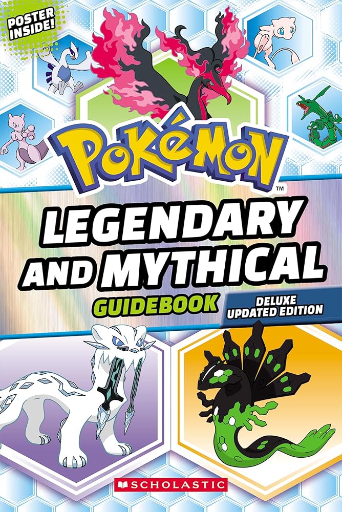 Legendary and Mythical Guidebook: Deluxe Updated Edition (Pokémon) (Pokémon) cover image