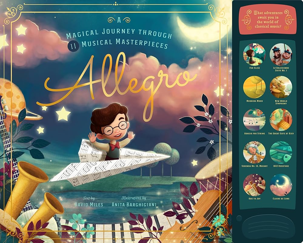 Allegro: A Musical Journey Through 11 Musical Masterpieces cover image