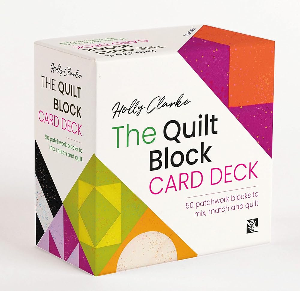 The Quilt Block Card Deck: 50 patchwork blocks to mix, match and quilt cover image