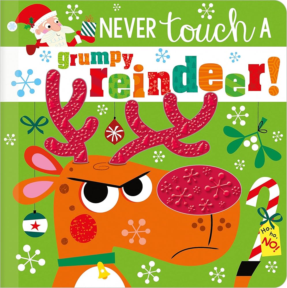 Never Touch a Grumpy Reindeer! cover image