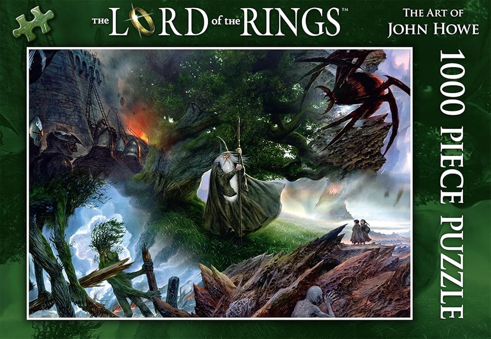 The Lord of the Rings 1000 Piece Jigsaw Puzzle: The Art of John Howe cover image