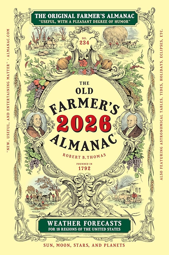 The 2026 Old Farmer's Almanac Trade Edition cover image