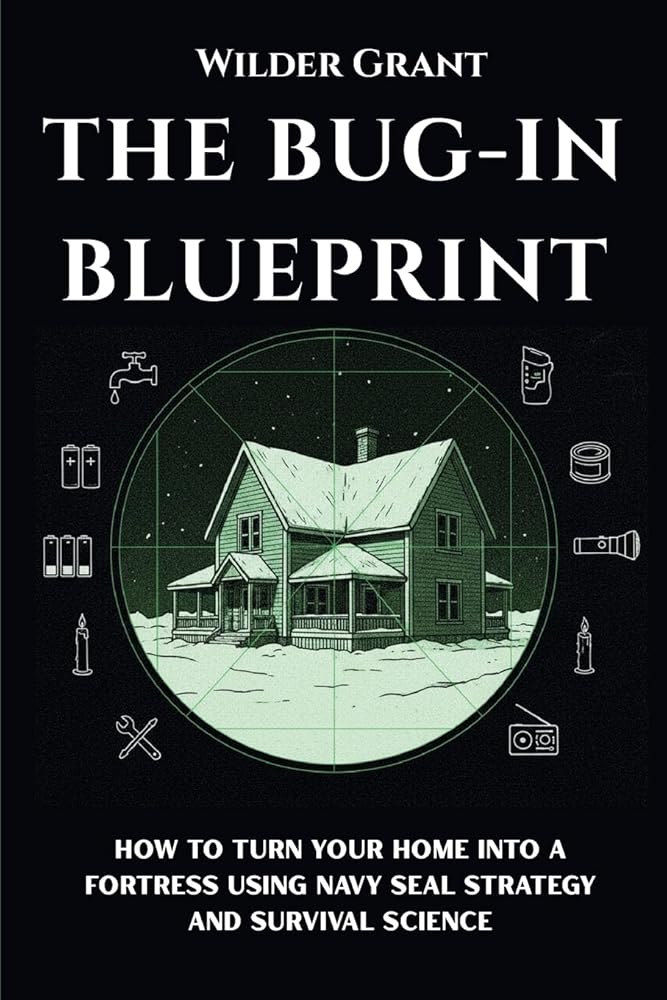 The Bug-In Blueprint: How to Turn Your Home into a Fortress Using Navy SEAL Strategy and Survival Science cover image