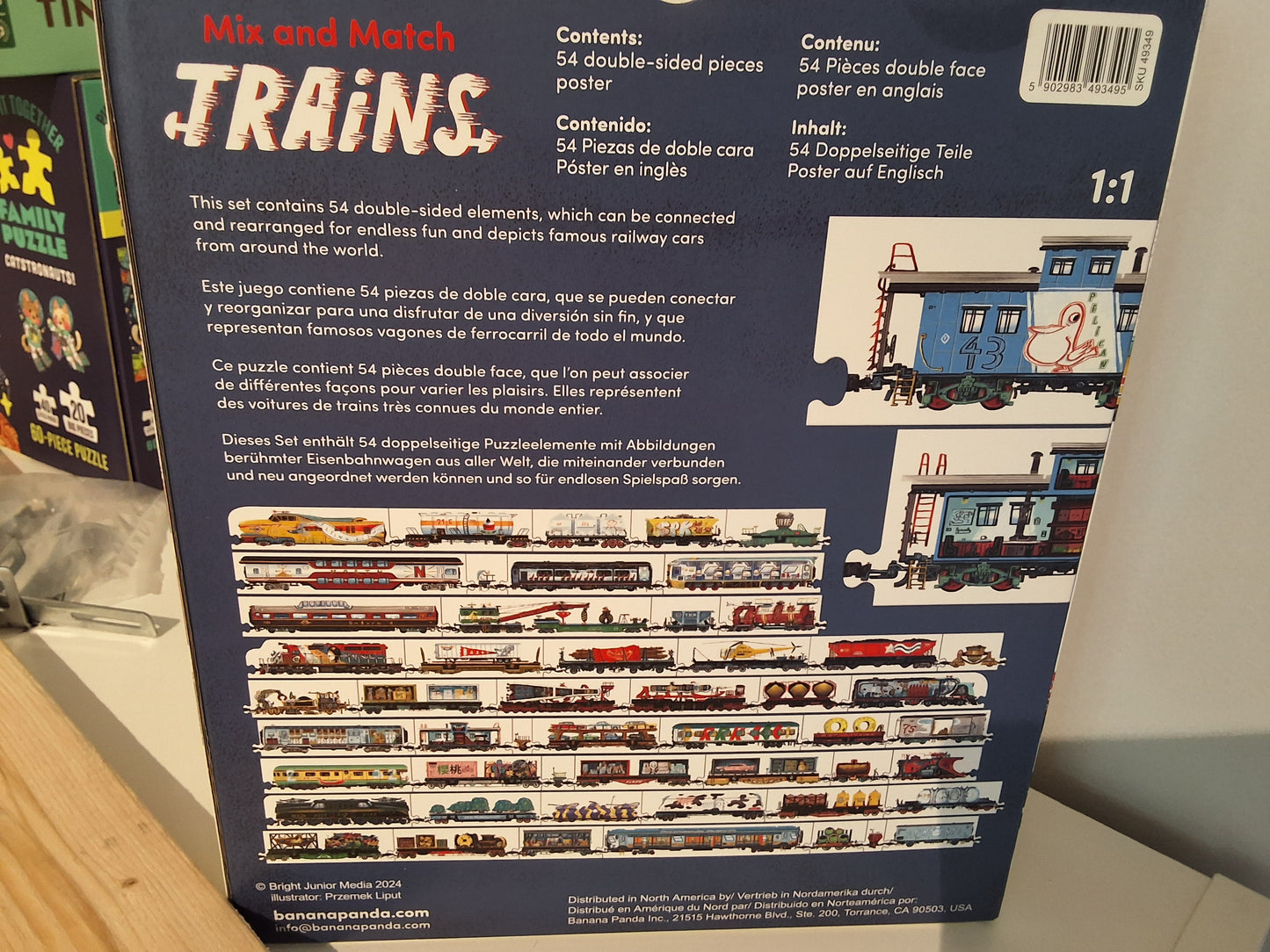 Banana Panda Mix and Match Train