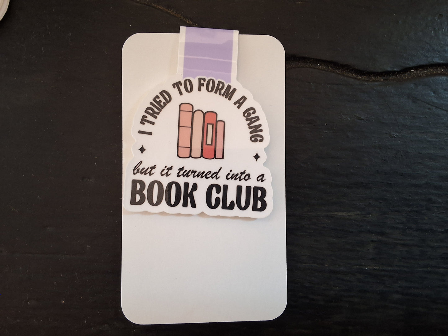 Book club Magnetic bookmark