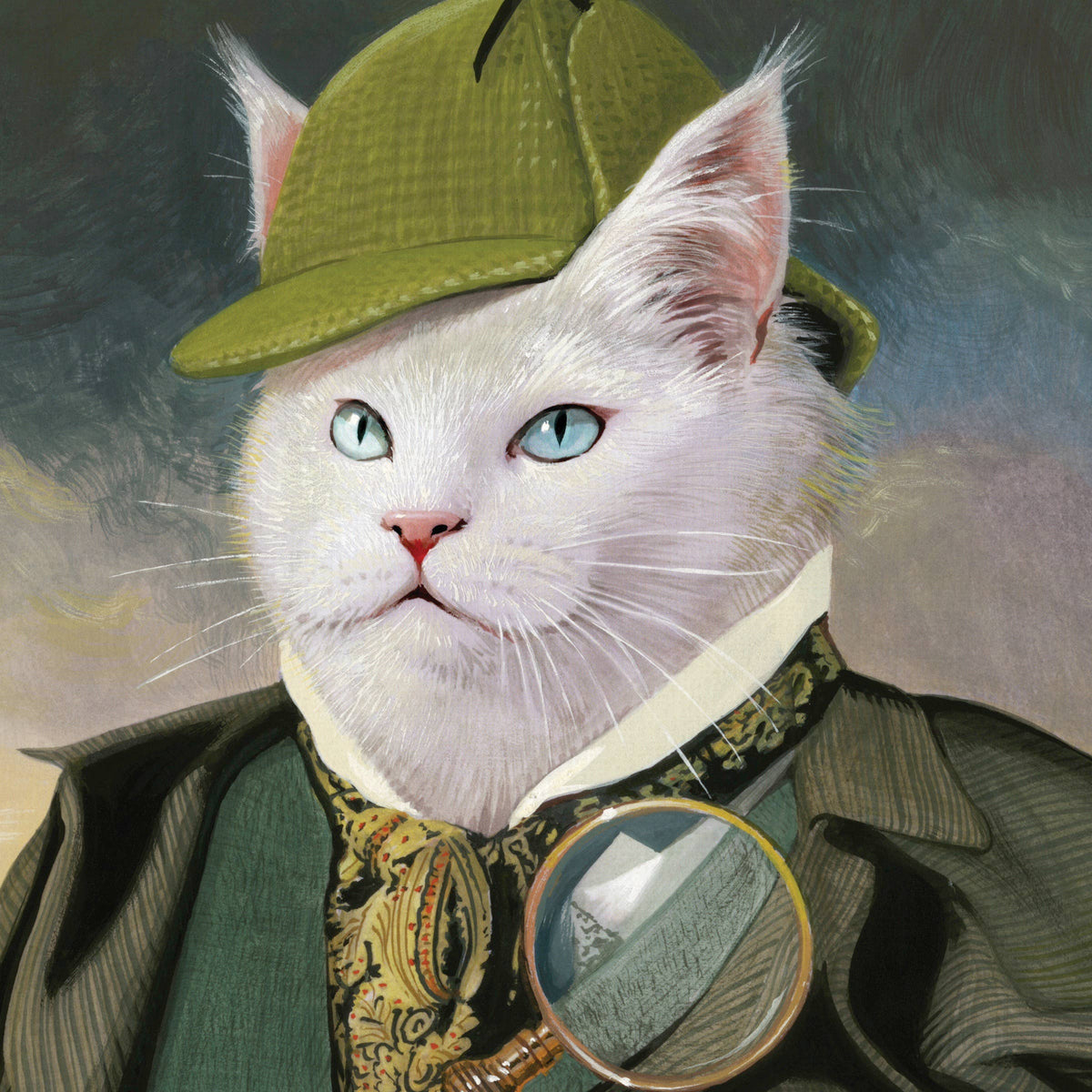 Snowball - Cat Detective Mini - 100 Piece Mini Puzzle