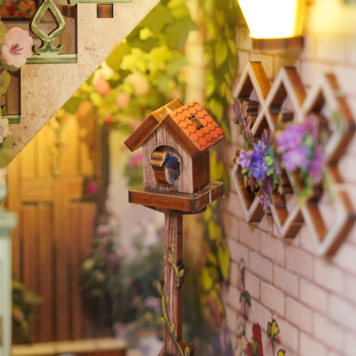 DIY Book Nook Kit: Flower Shop