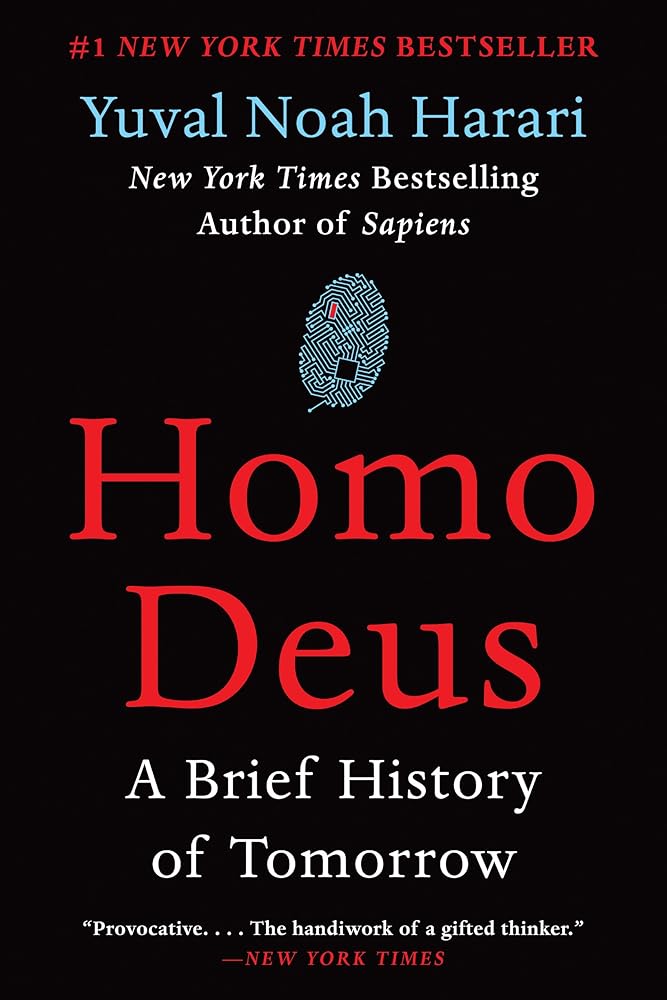 Homo Deus: A Brief History of Tomorrow cover image