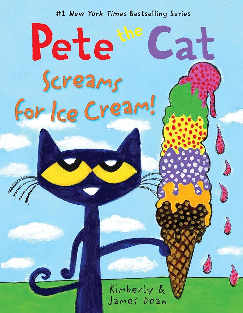 Pete the Cat Screams for Ice Cream! cover image
