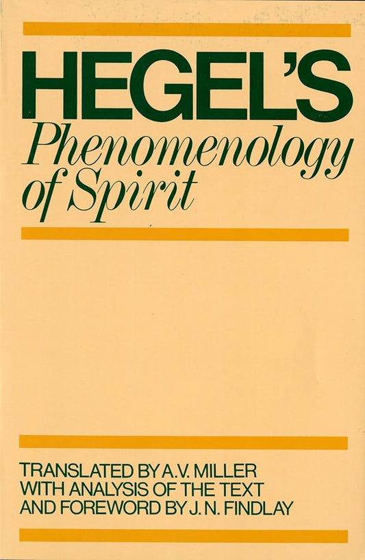 Phenomenology of Spirit cover image
