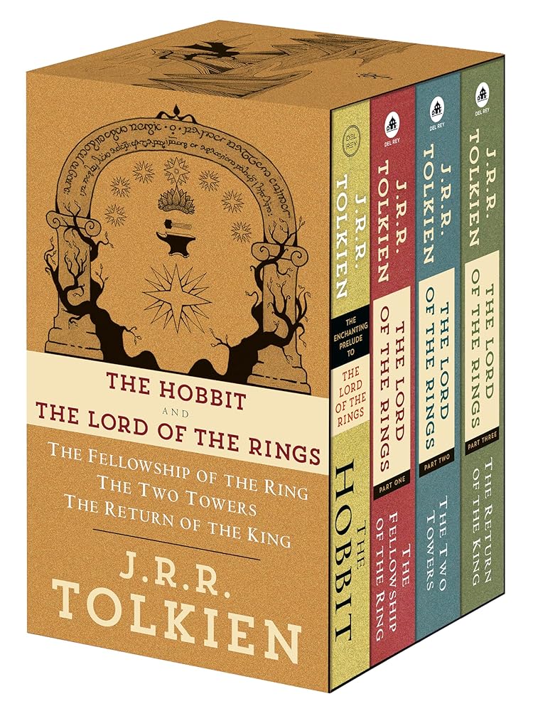 J.R.R. Tolkien 4-Book Boxed Set: The Hobbit and The Lord of the Rings cover image