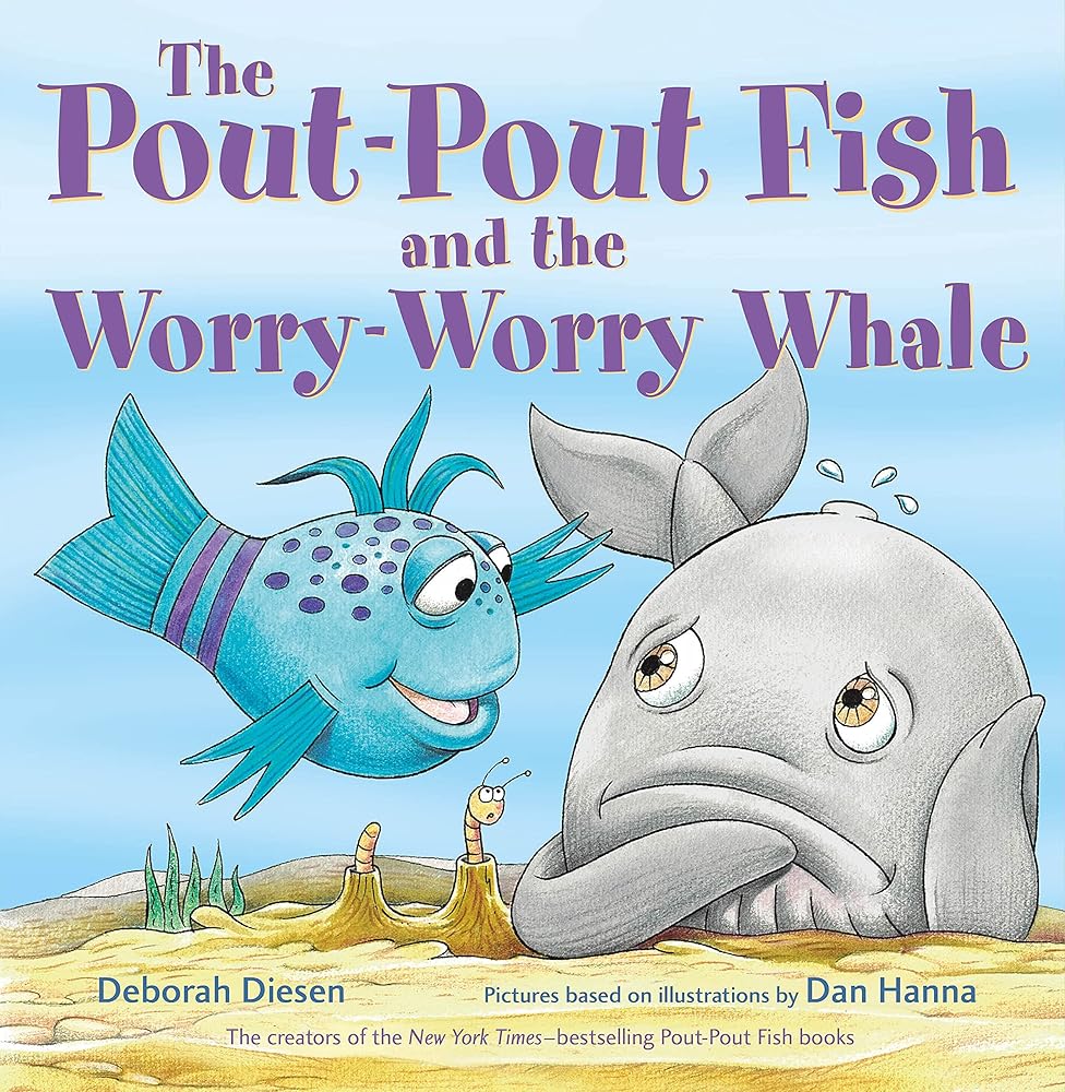The Pout-Pout Fish and the Worry-Worry Whale (A Pout-Pout Fish Adventure) cover image