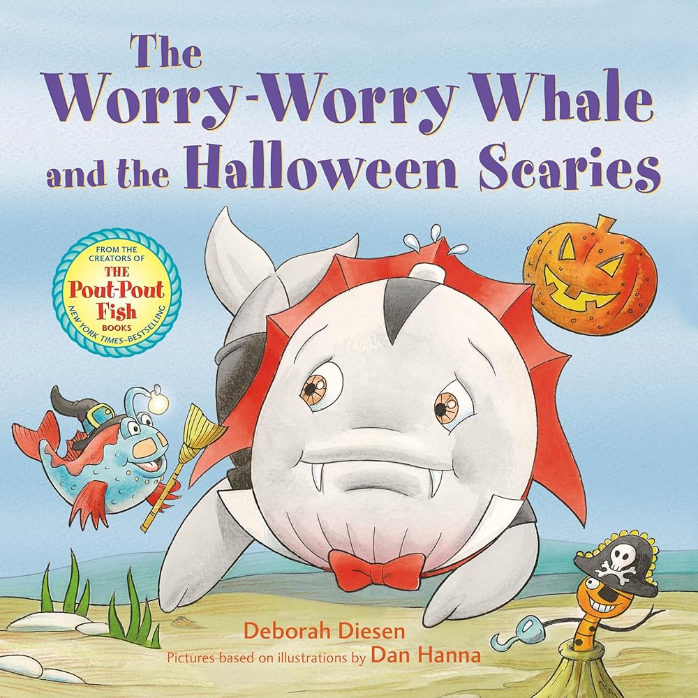 The Worry-Worry Whale and the Halloween Scaries (A Worry-Worry Whale Adventure) cover image