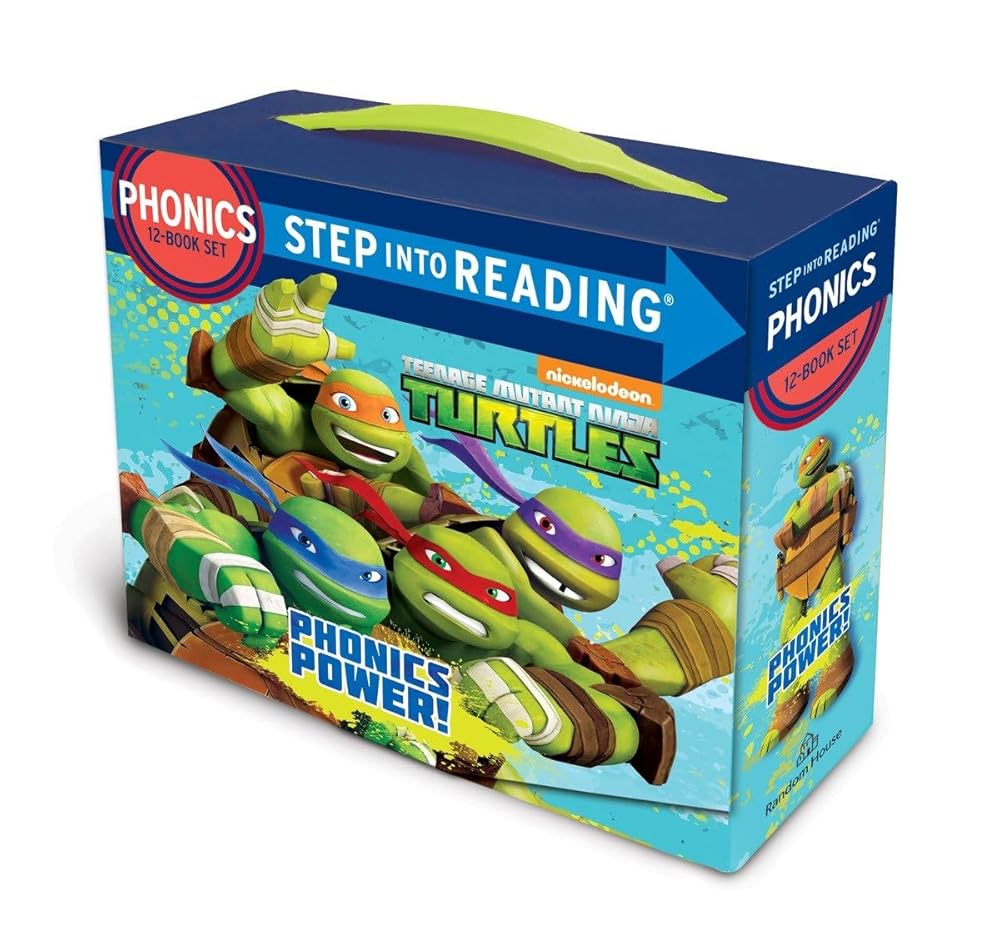 Phonics Power! (Teenage Mutant Ninja Turtles): 12 Step into Reading Books cover image
