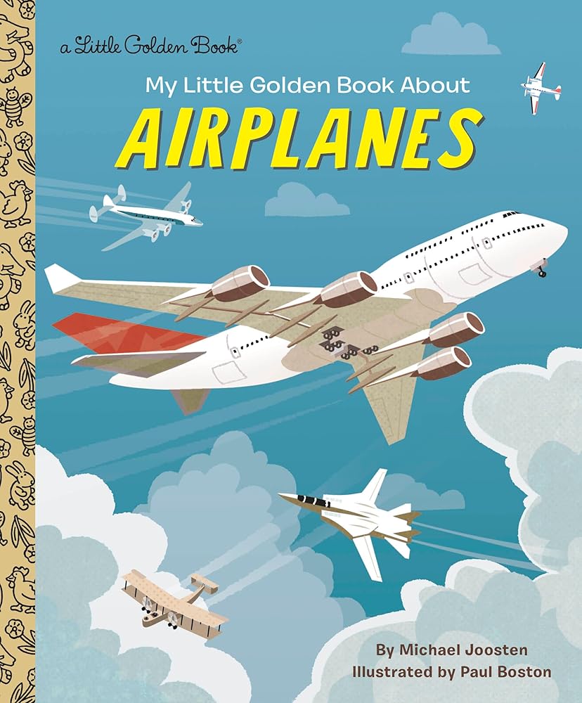 My Little Golden Book About Airplanes cover image