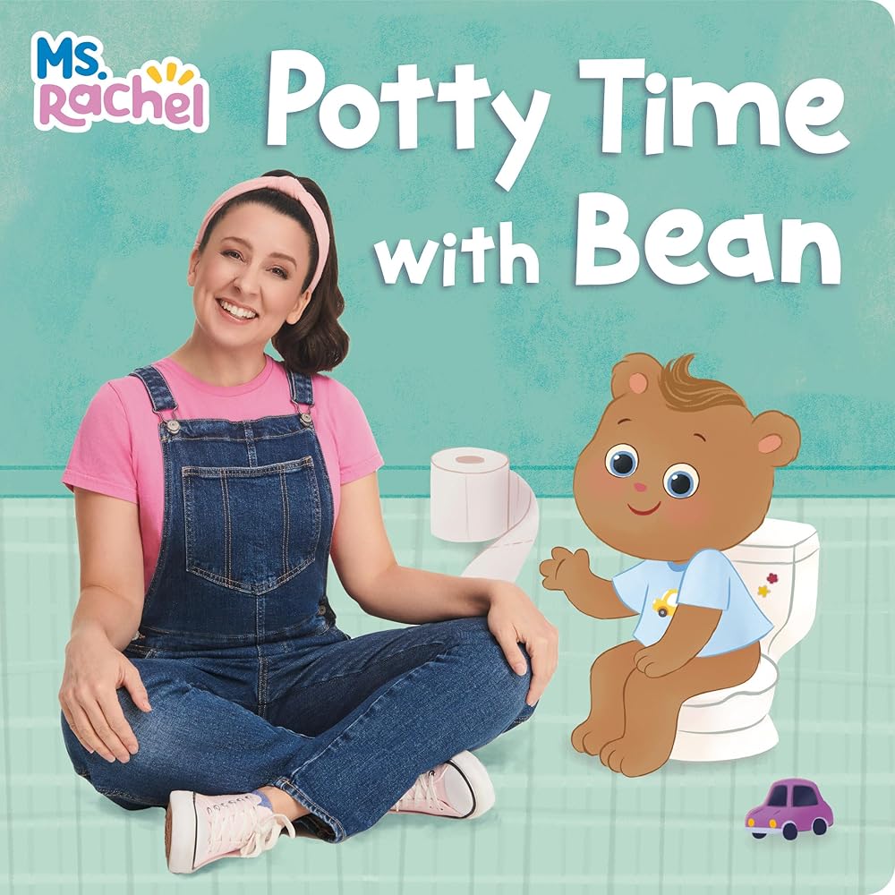 Potty Time with Bean (Ms. Rachel) (Books by Ms. Rachel) cover image