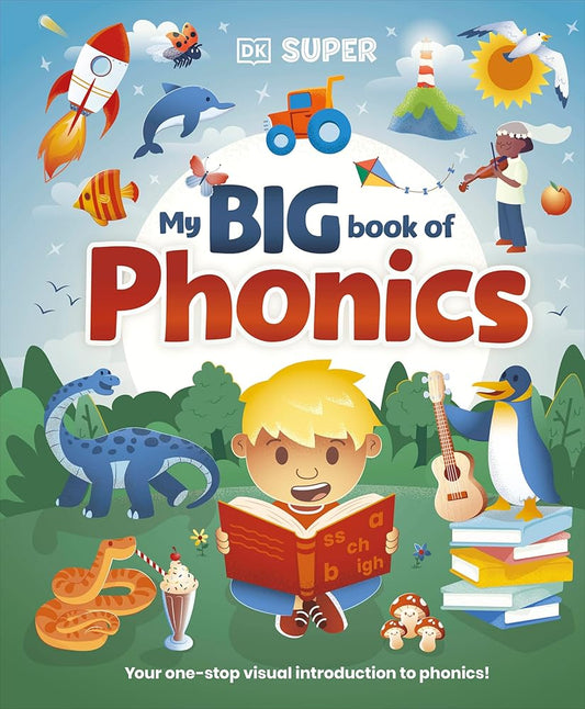 DK Super Phonics My Big Book of Phonics cover image