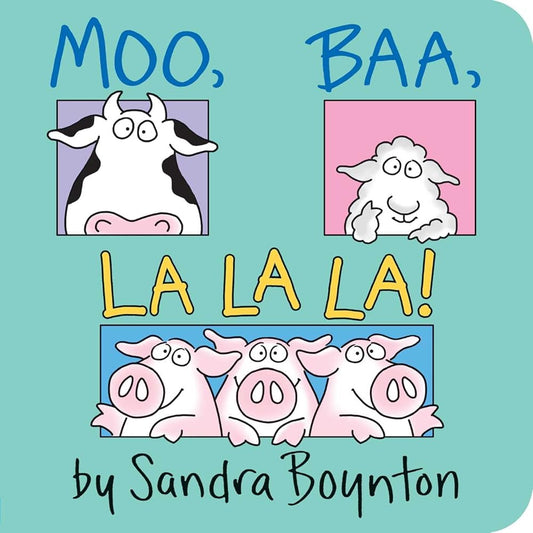 Moo, Baa, La La La! cover image