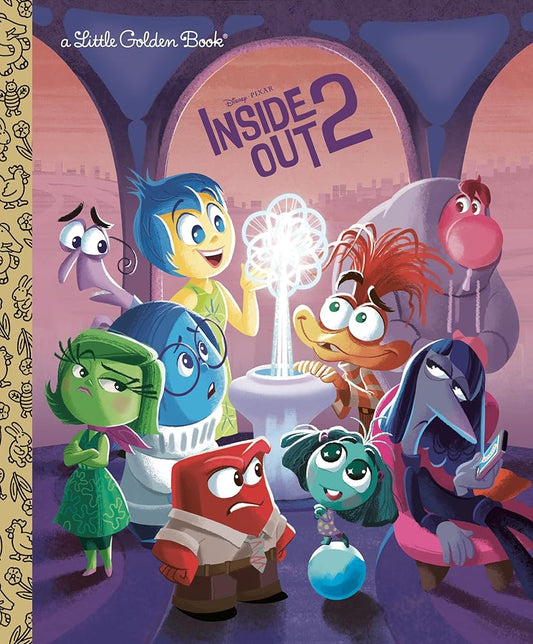 Disney/Pixar Inside Out 2 Little Golden Book cover image