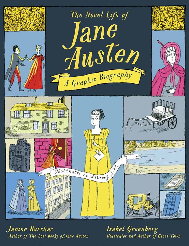 The Novel Life of Jane Austen: A Graphic Biography cover image