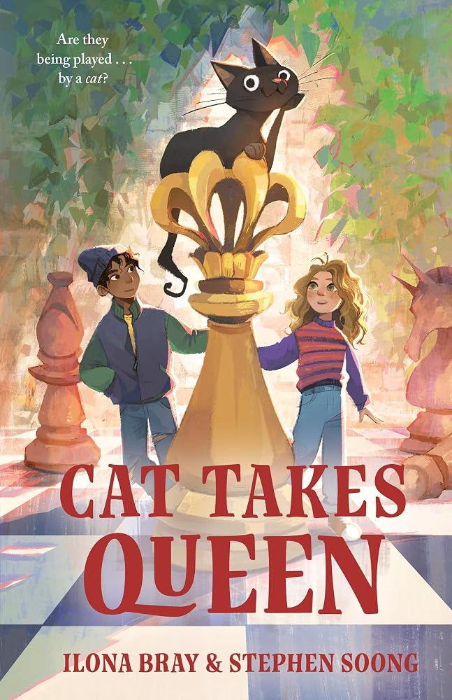 Cat Takes Queen: In Which a Humble Cat of Astonishing Genius Recounts a Tale of Chess Mates and Checkmates cover image
