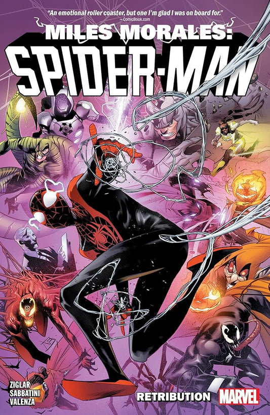 Miles Morales: Spider-Man By Cody Ziglar Vol. 4 - Retribution cover image