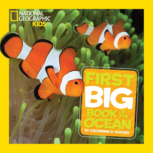 National Geographic Little Kids First Big Book of the Ocean (National Geographic Little Kids First Big Books) cover image