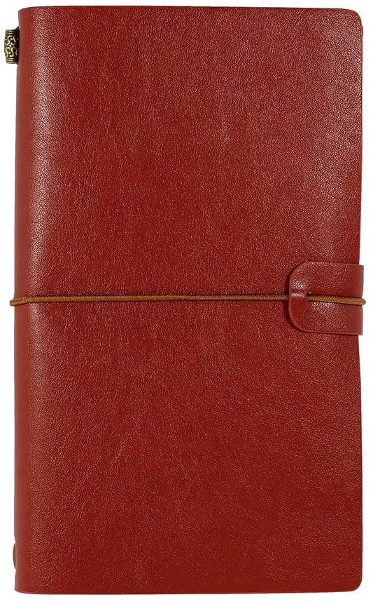 Voyager Refillable Notebook - Burgundy (Traveler's Journal, Planner, Notebook) cover image