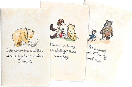 Winnie-the-Pooh Jotter Notebooks (set of 3) cover image