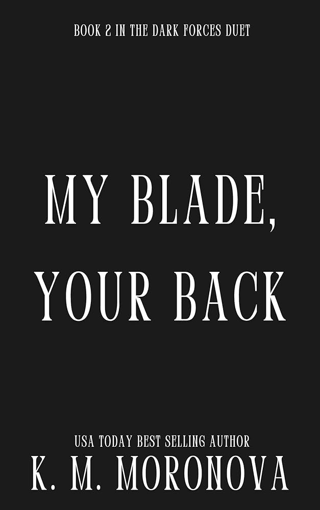 My Blade, Your Back (Deluxe Edition) (Dark Forces, 2) cover image