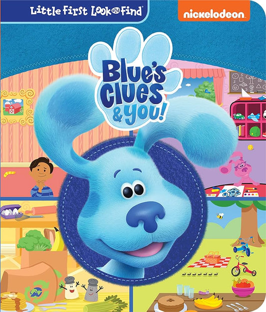 Nickelodeon Blues Clues & You! Little First Look and Find Activity Book PI Kids cover image