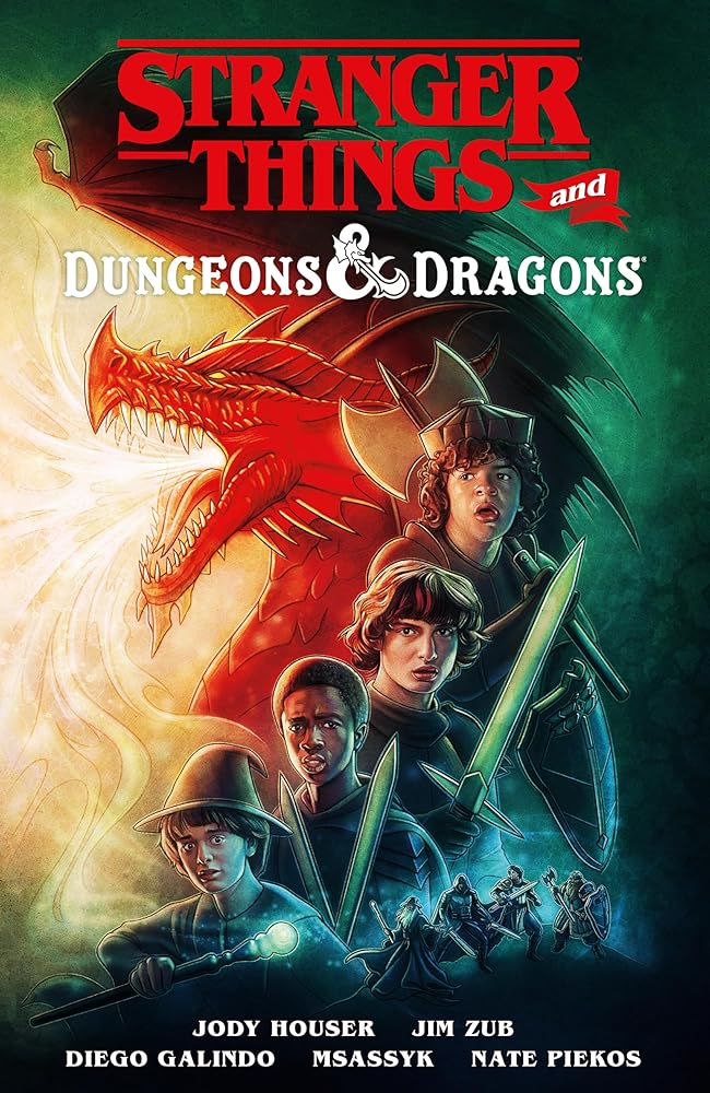 Stranger Things and Dungeons & Dragons (Graphic Novel) cover image