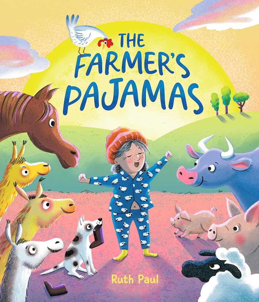 The Farmer's Pajamas: A Bedtime Barnyard Mix-Up cover image