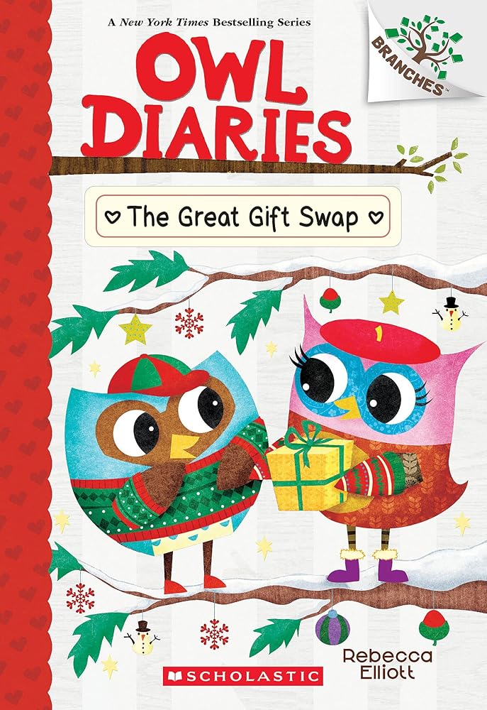 The Great Gift Swap: A Branches Book (Owl Diaries #23) cover image