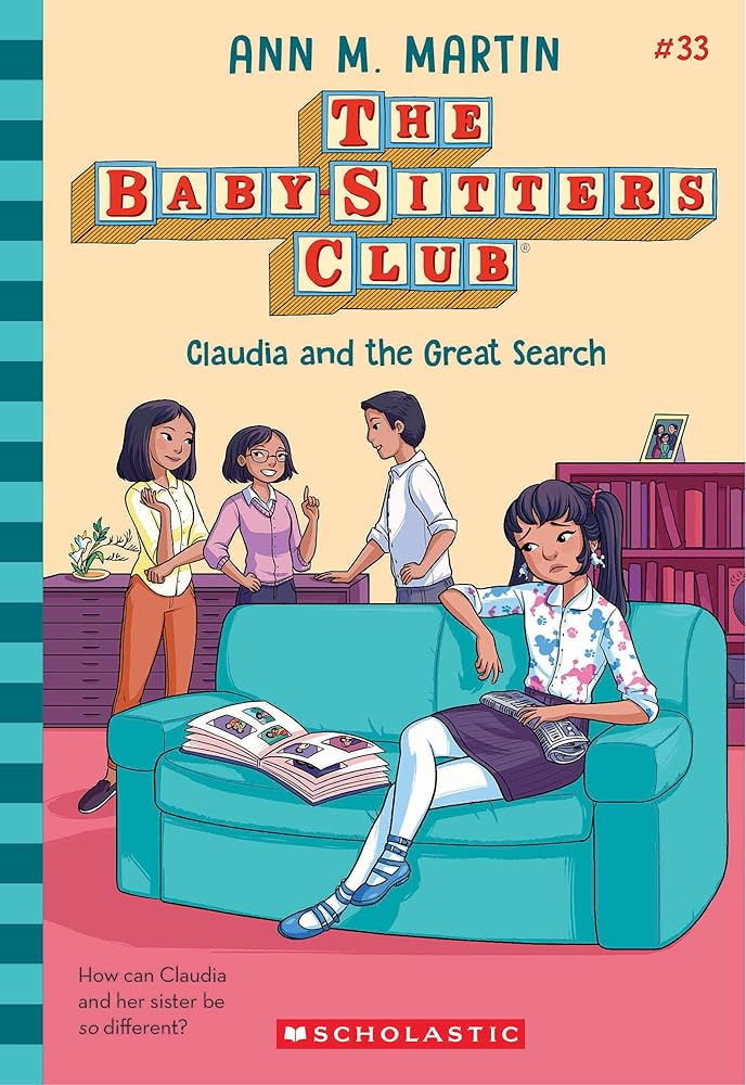 Claudia and the Great Search (The Baby-sitters Club #33) (33) cover image
