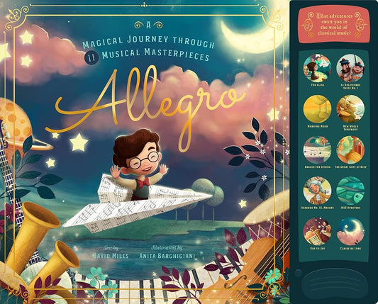 Allegro: A Musical Journey Through 11 Musical Masterpieces cover image