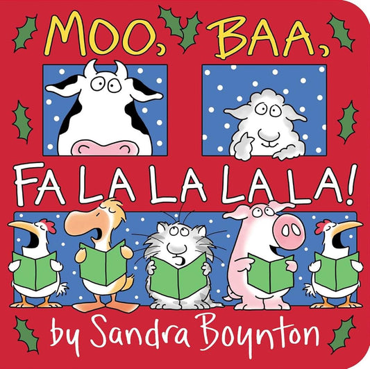 Moo, Baa, Fa La La La La! cover image
