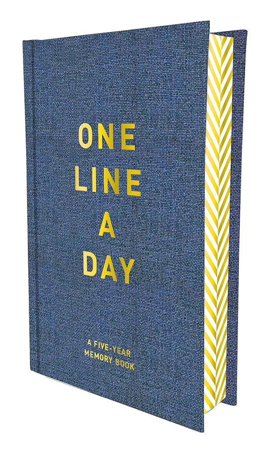 Denim One Line A Day: A Five-Year Memory Book cover image