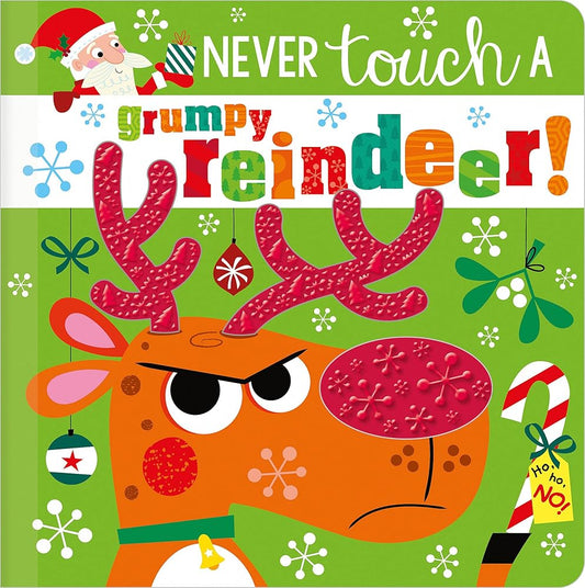 Never Touch a Grumpy Reindeer! cover image