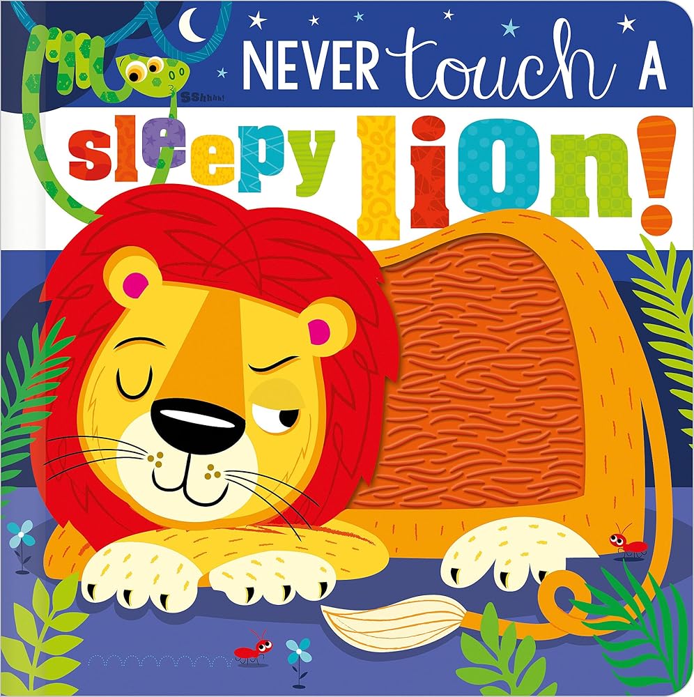 Never Touch a Sleepy Lion! cover image