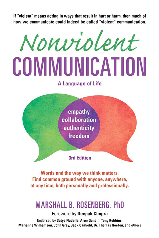 Nonviolent Communication: A Language of Life: Life-Changing Tools for Healthy Relationships (Nonviolent Communication Guides) cover image
