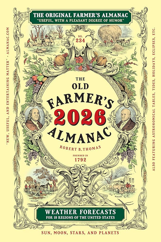 The 2026 Old Farmer's Almanac Trade Edition cover image