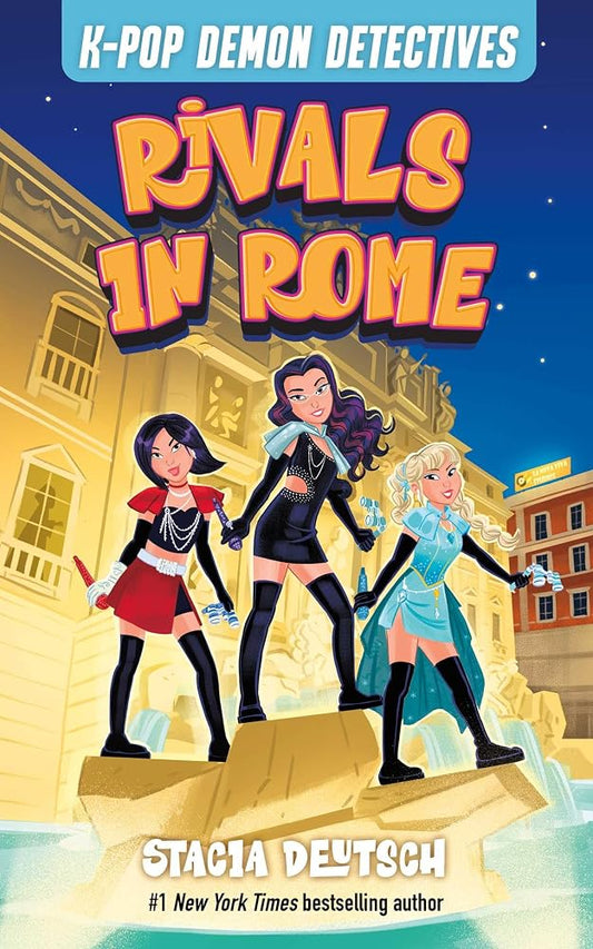 Rivals in Rome: Mystery Stories for K-Pop Fans (Book 3) (K-Pop Demon Detectives) cover image